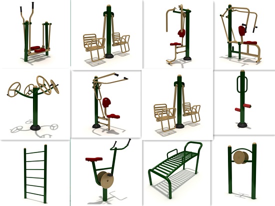 Open GYM equipments